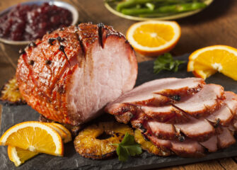 Glazed meat