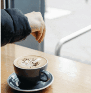 Smoked maple latte