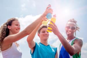 flavoured sports and energy drinks