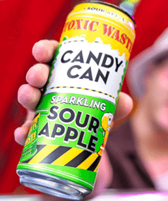 Toxic Waste Candy can