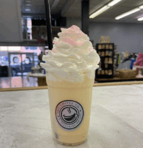 Peach frozen lemonade