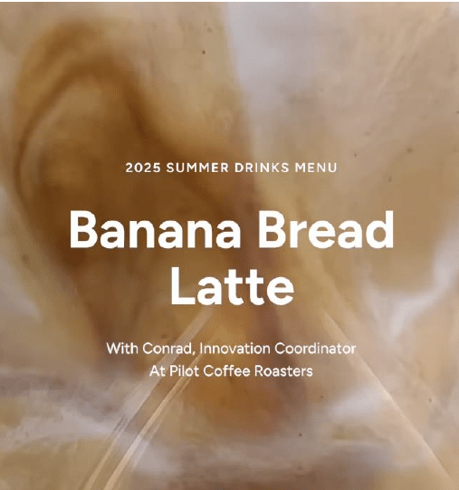 Banana Bread Latte