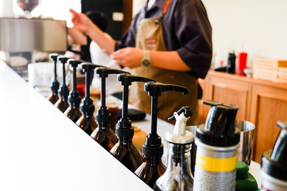 flavoured syrups for pump dispense