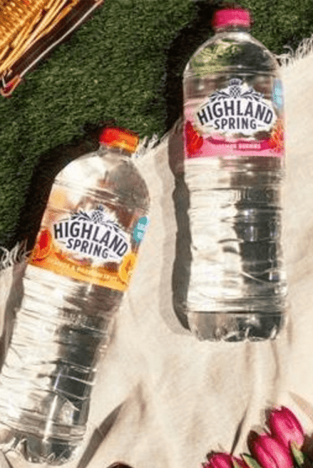 Highland Spring Orange & Passionfruit and Summer Berries