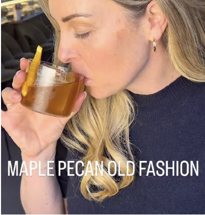 Maple Pecan Old Fashioned