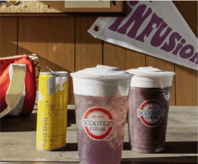 Scooters Coffee Red Bull Infusion