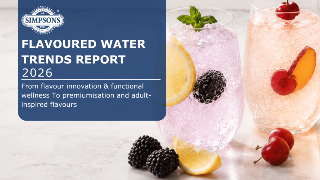 Flavoured water trends 2026