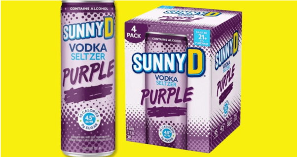 Sunny D Purple Vodka Seltzer