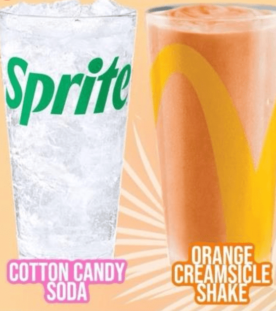 McDonalds Cotton Candy Soda