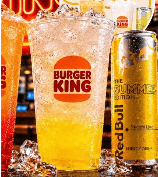 Red Bull Infusion Burger King