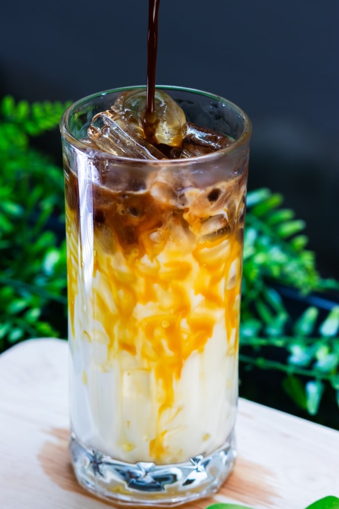 Iced Carmel Latte
