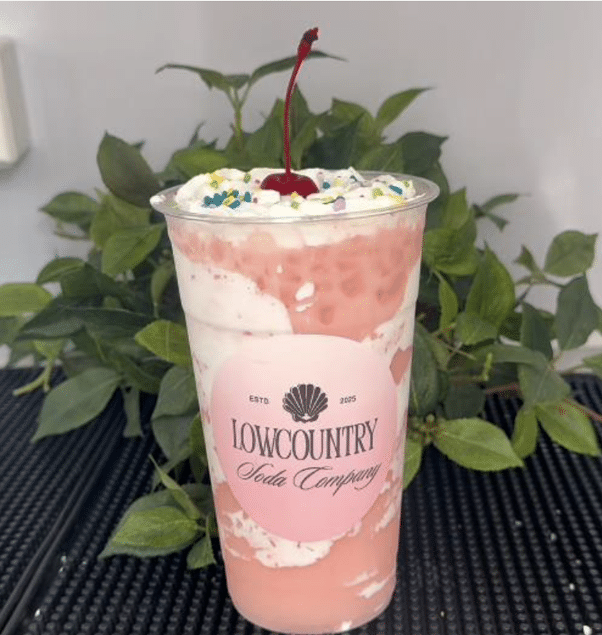 strawberries and cream dirty soda